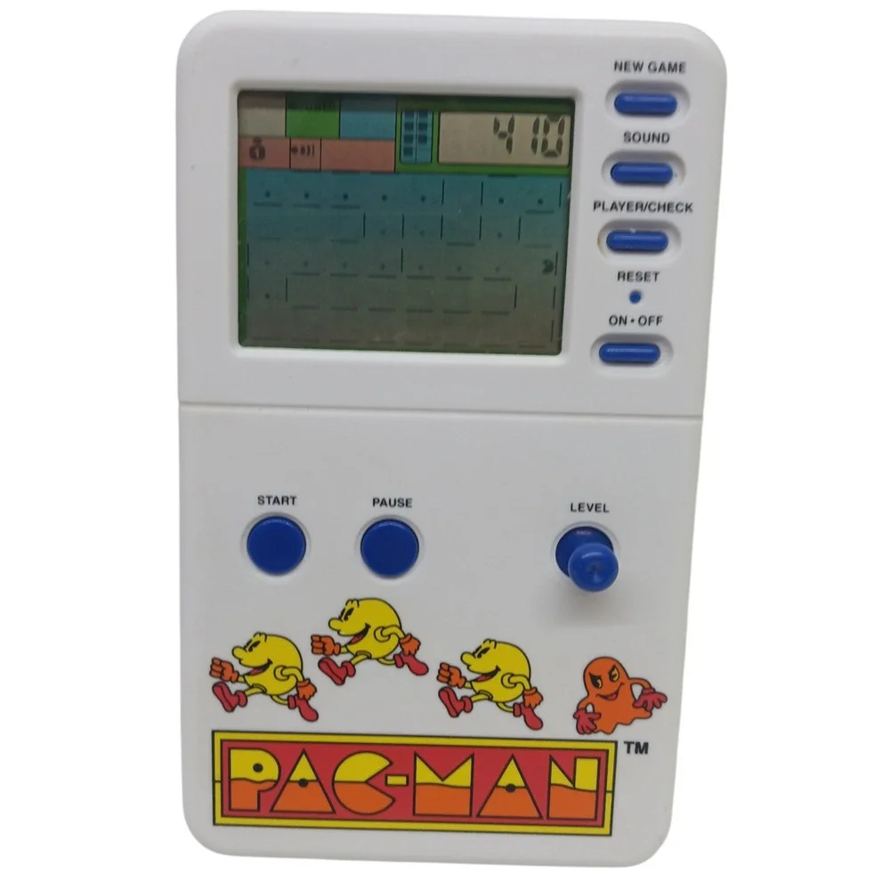 Pac-Man Portable LCD Arcade Game‎ Radio Shack Handheld - New Batteries 👀 VIDEO!